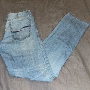 Cinch White Label Performance Straight Leg - LIGHT STONE WASH